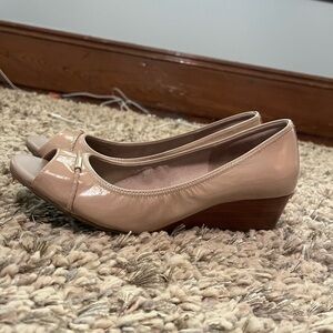 Cole Haan Women’s Malta Peep Toe Wedges